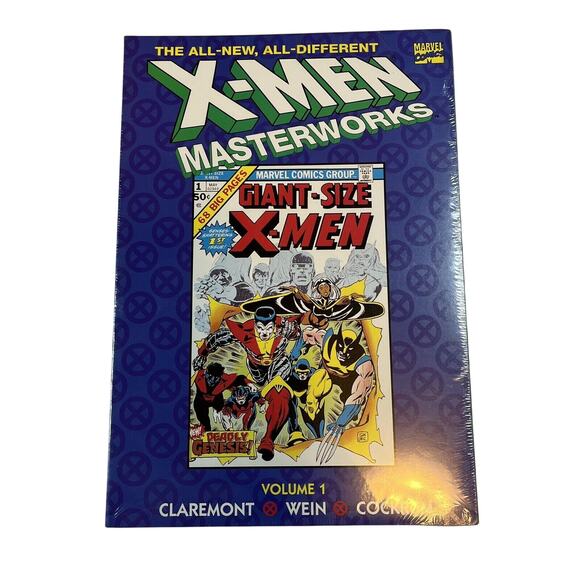 Sealed X-Men Masterworks Vol 1 All-New Claremont Wein Giant Size Rare TPB Marvel - Picture 1 of 4